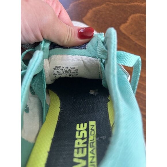 Converse Chuck Taylor All Star Turquoise Sneaker Low Top Womens 6 men 4 - Picture 7 of 8